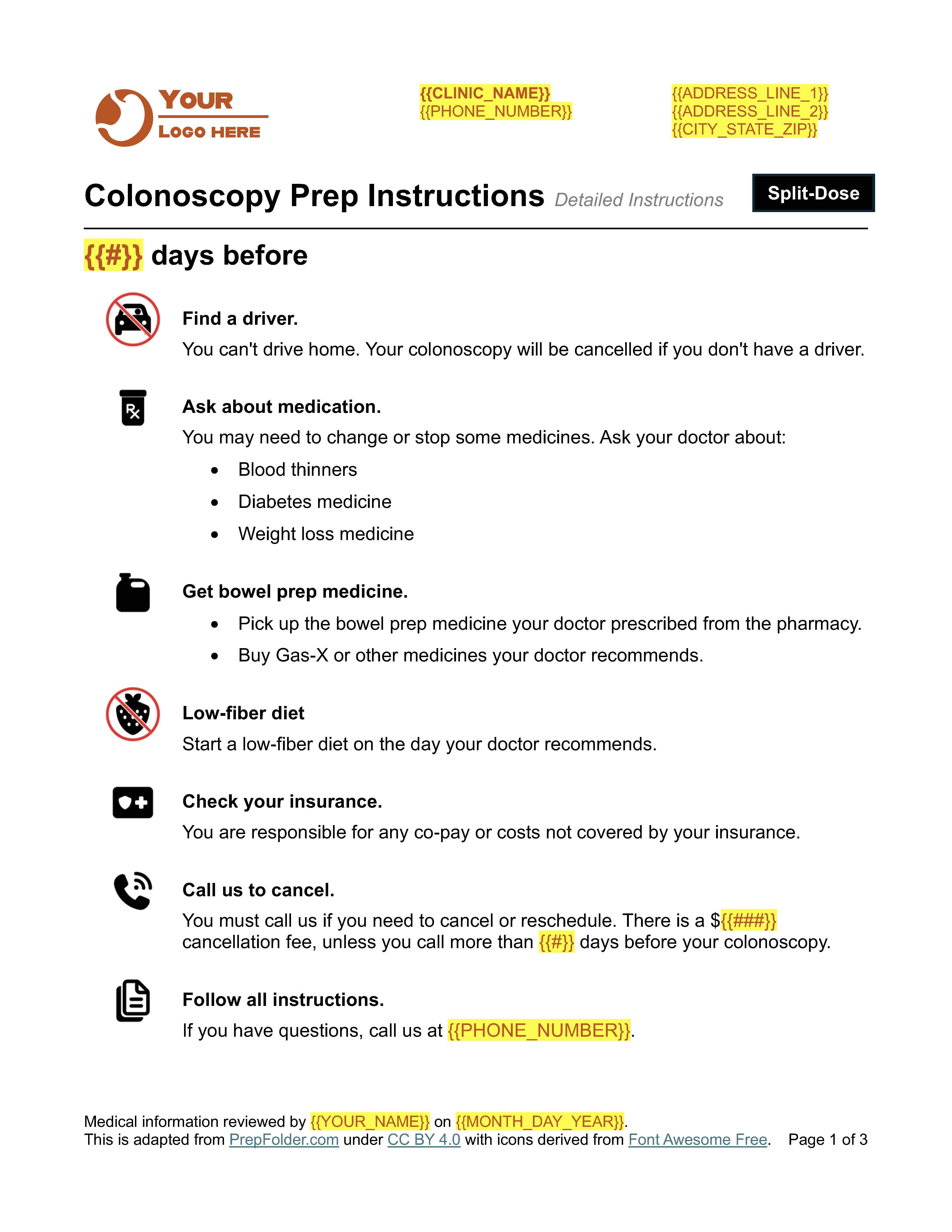 Full instructions template thumbnail