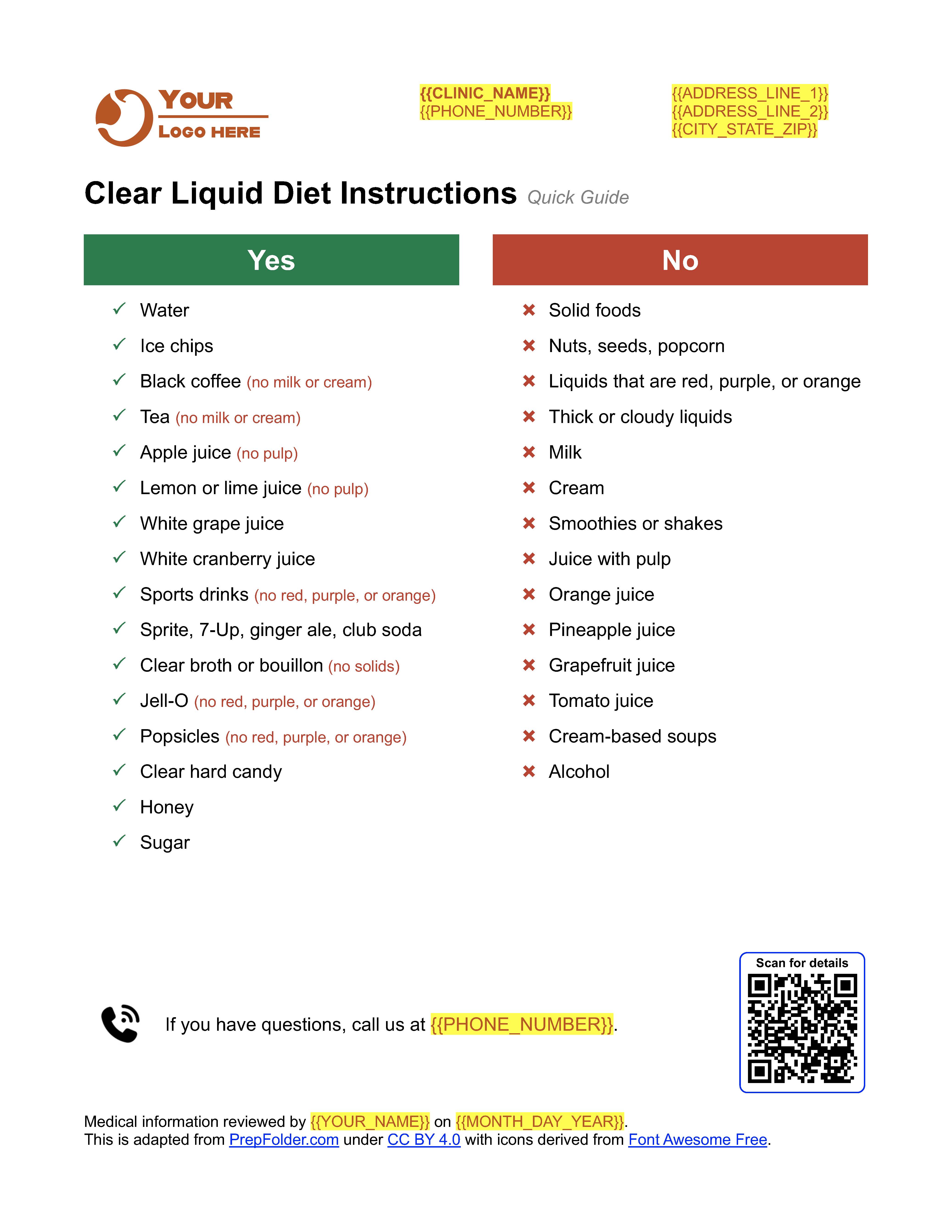 Quick guide template thumbnail